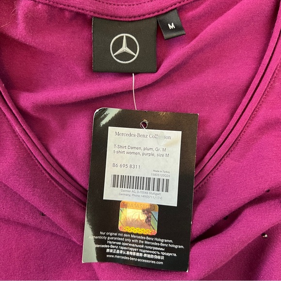 *New* Mercedes Benz Women’s Tee, Size Medium - Picture 4 of 5